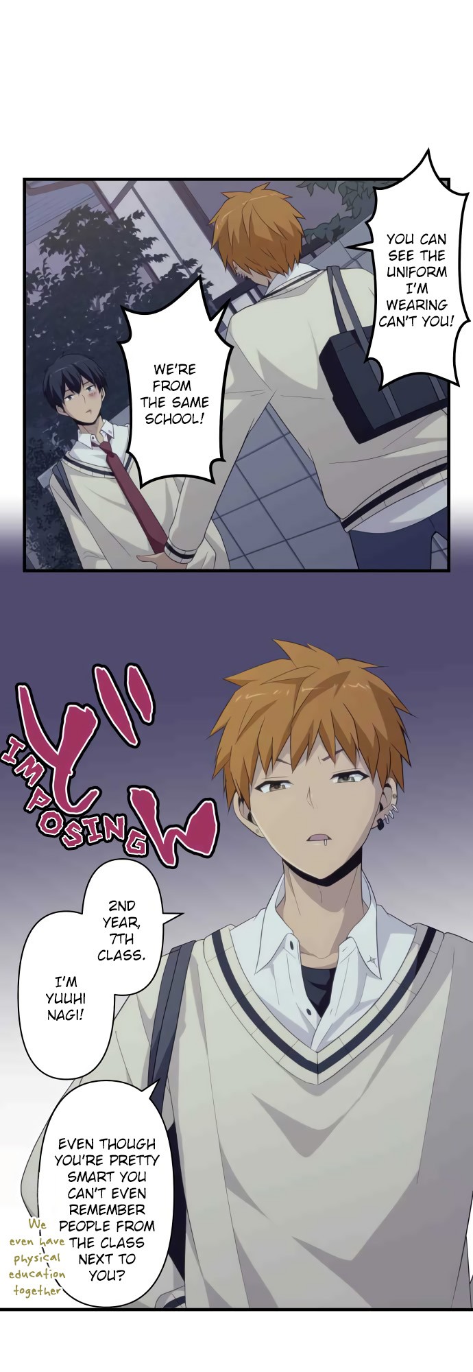Blue Hearts Chapter 4 page 3 - Chapter 4: A fated (?) encounter