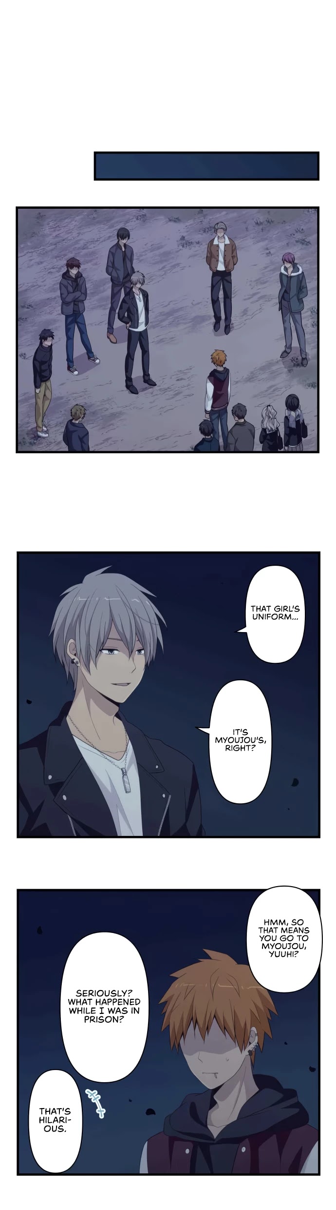 Blue Hearts Chapter 54 page 12 - Chapter 54: The Past, Revealed