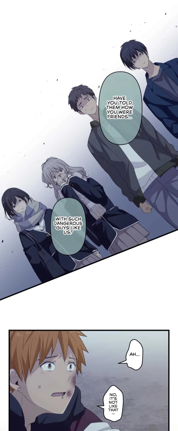 Blue Hearts Chapter 54 page 23 - Chapter 54: The Past, Revealed