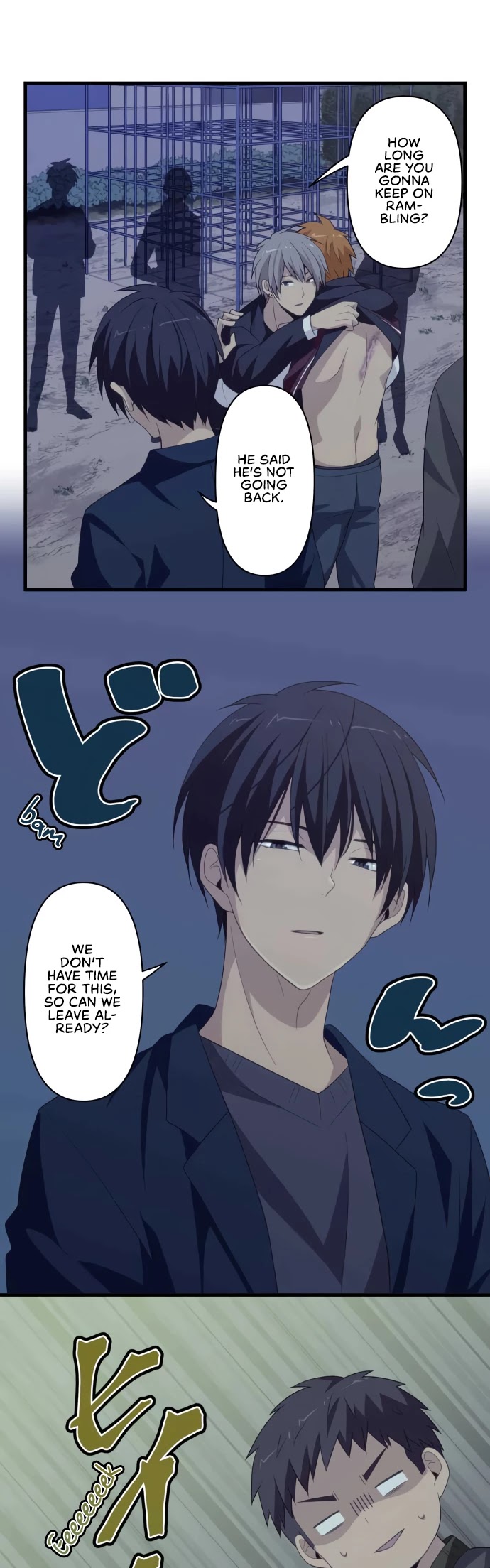 Blue Hearts Chapter 55 page 13 - Chapter 55: Farewell