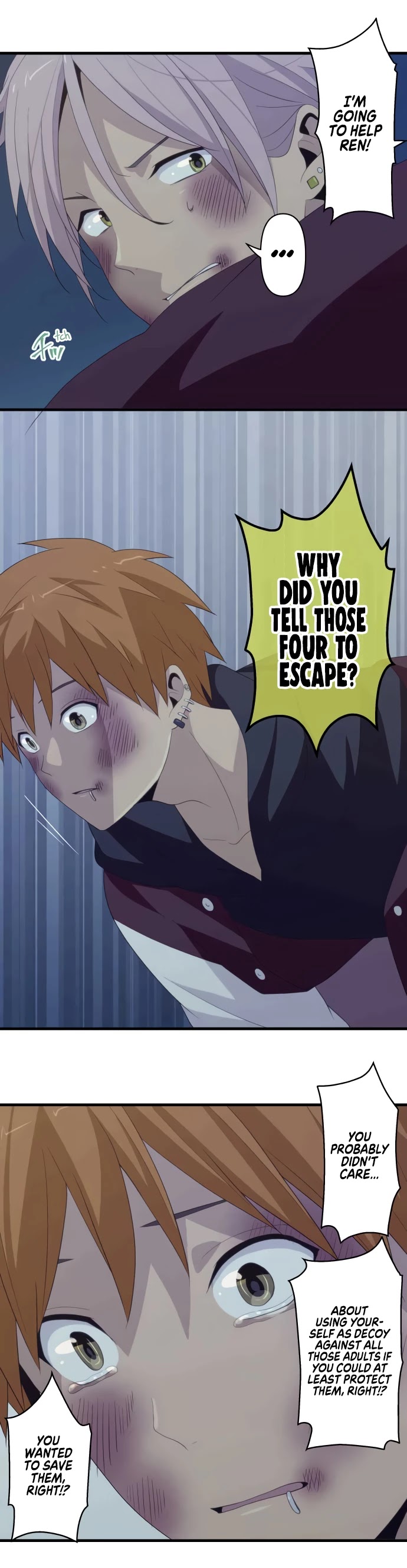 Blue Hearts Chapter 56 page 17 - Chapter 56: Awkward