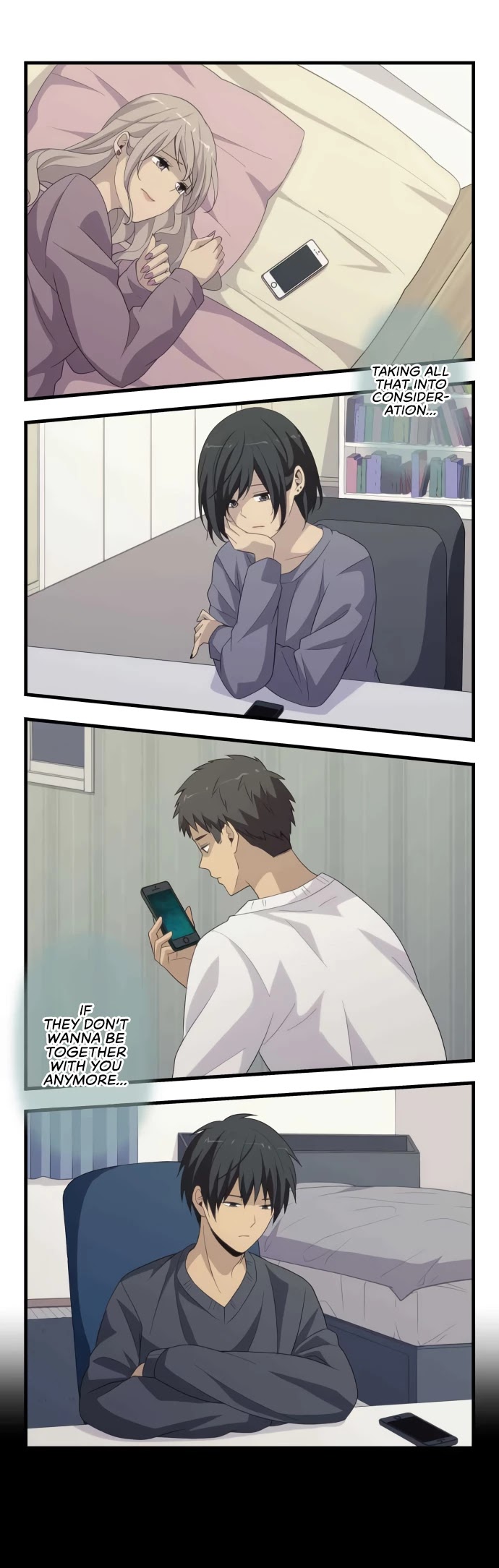 Blue Hearts Chapter 56 page 19 - Chapter 56: Awkward