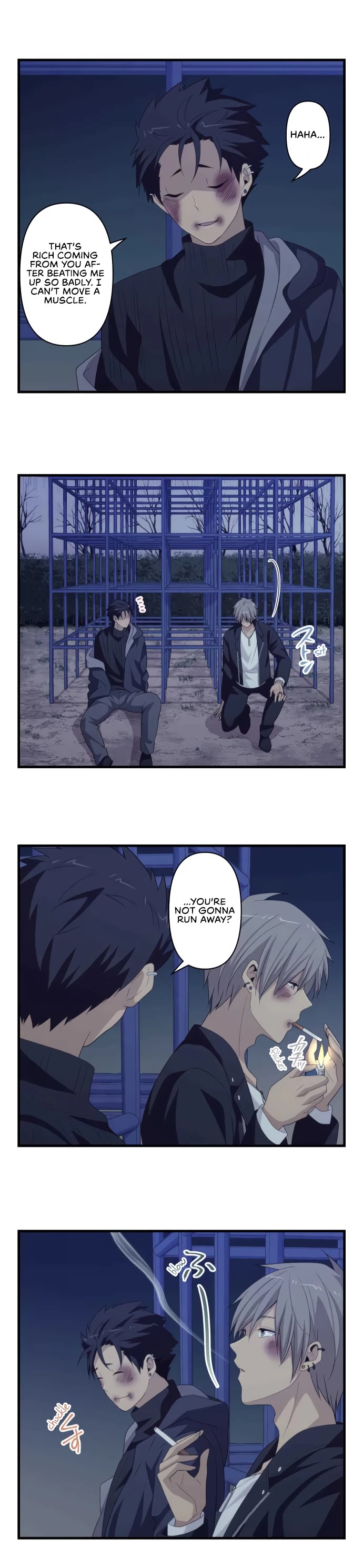 Blue Hearts Chapter 56 page 22 - Chapter 56: Awkward