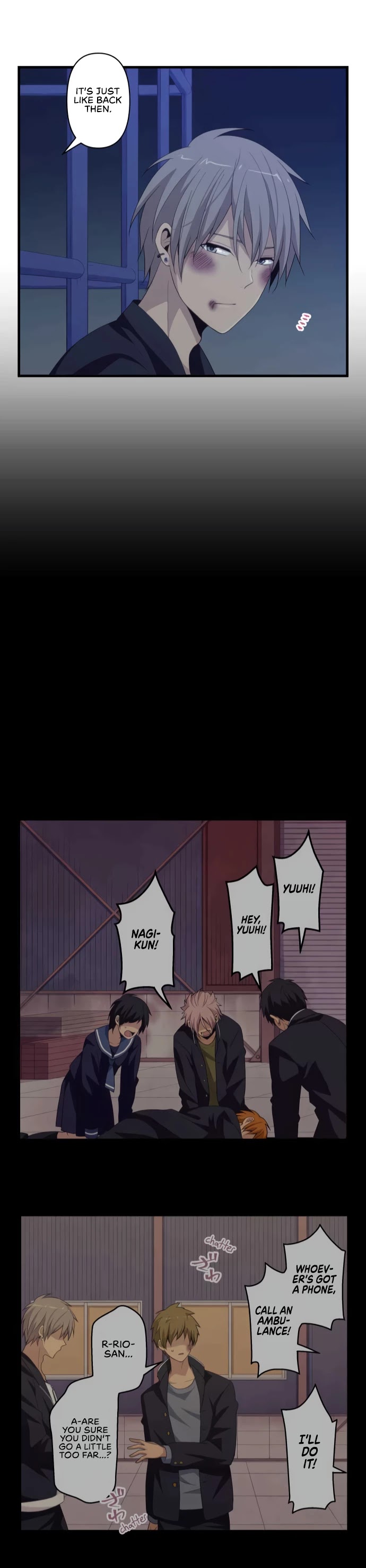 Blue Hearts Chapter 56 page 23 - Chapter 56: Awkward