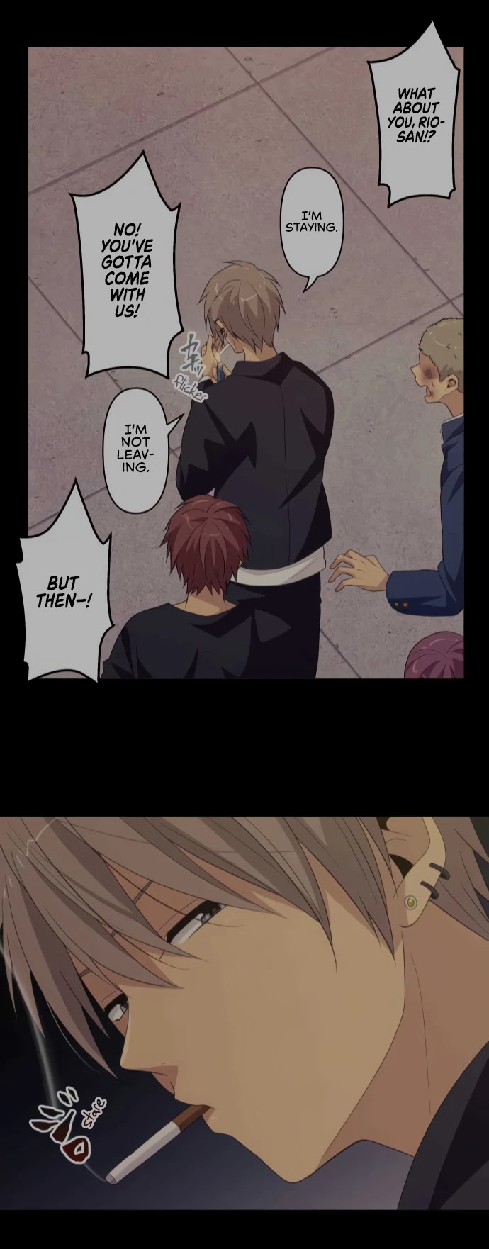Blue Hearts Chapter 56 page 25 - Chapter 56: Awkward