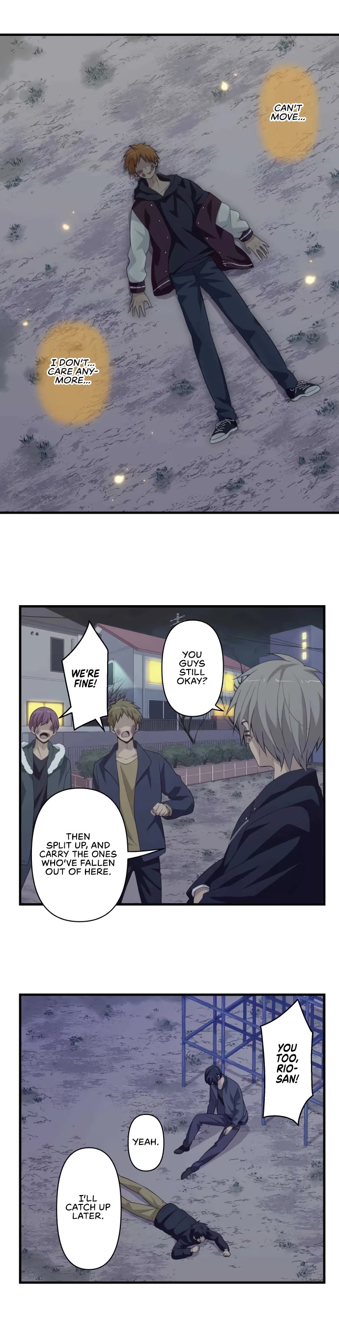 Blue Hearts Chapter 56 page 9 - Chapter 56: Awkward