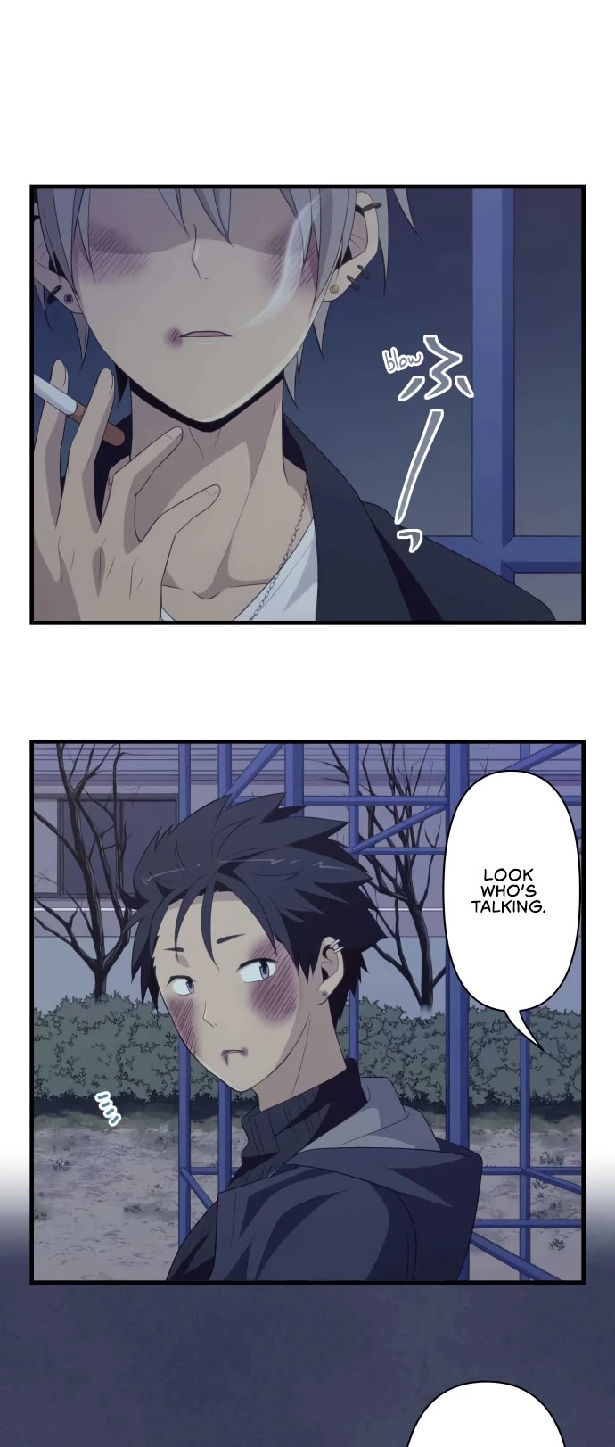 Blue Hearts Chapter 57 page 2 - Chapter 57: A Good-Natured Delinquent
