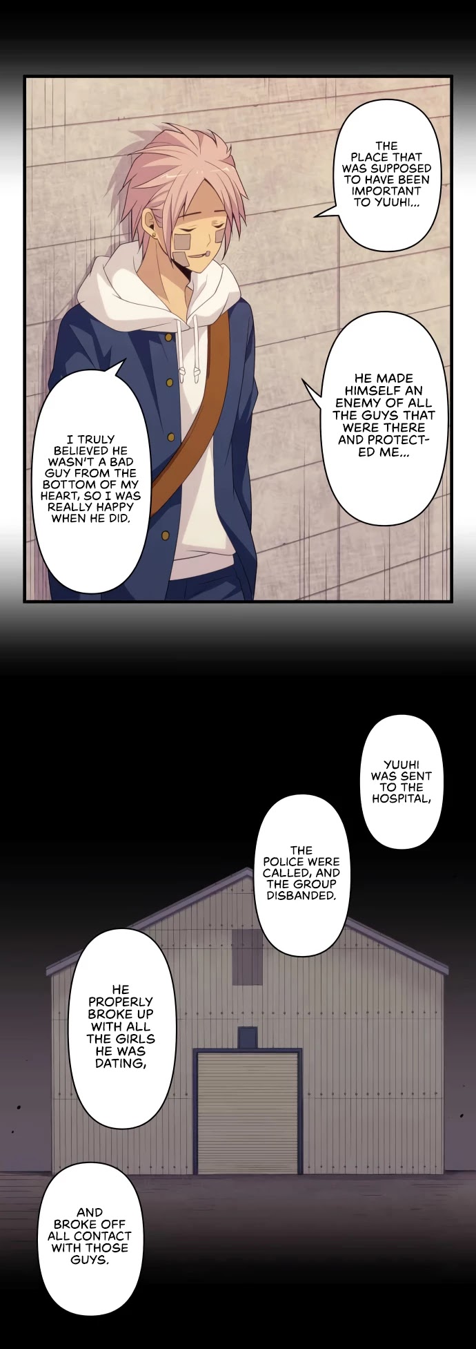 Blue Hearts Chapter 57 page 34 - Chapter 57: A Good-Natured Delinquent