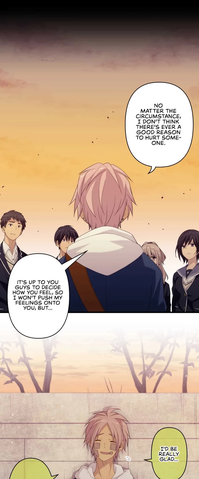 Blue Hearts Chapter 57 page 35 - Chapter 57: A Good-Natured Delinquent