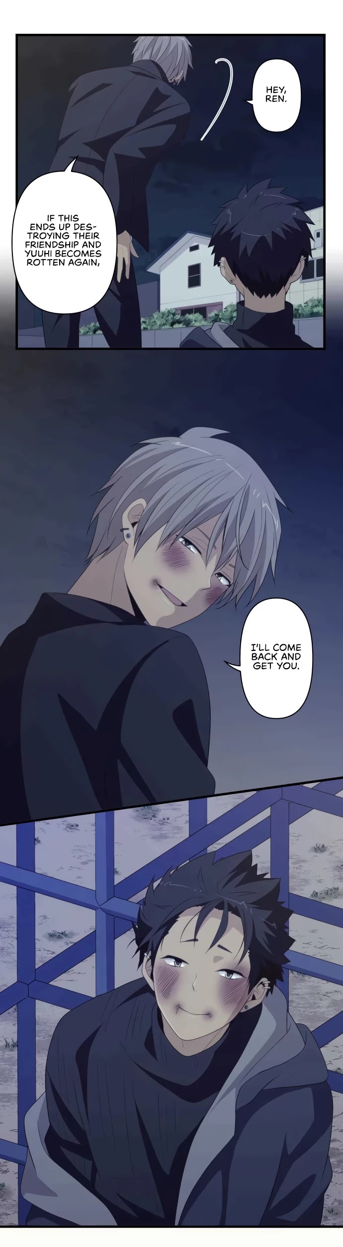 Blue Hearts Chapter 57 page 9 - Chapter 57: A Good-Natured Delinquent