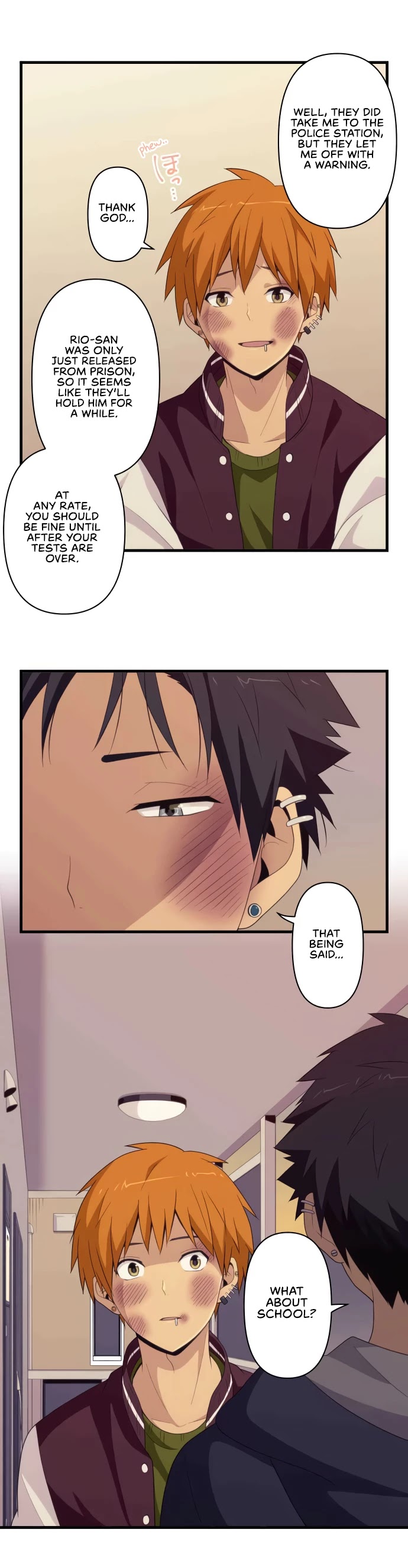 Blue Hearts Chapter 58 page 11 - Chapter 58: Strawberry Milk