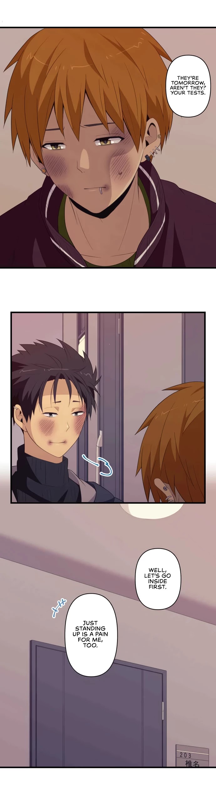Blue Hearts Chapter 58 page 12 - Chapter 58: Strawberry Milk