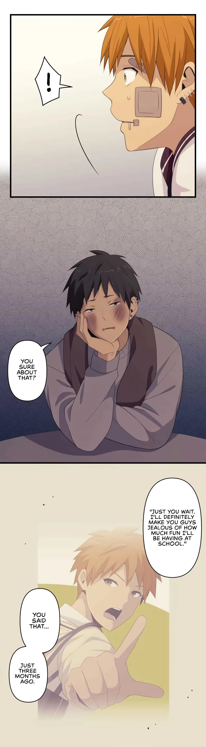 Blue Hearts Chapter 58 page 15 - Chapter 58: Strawberry Milk