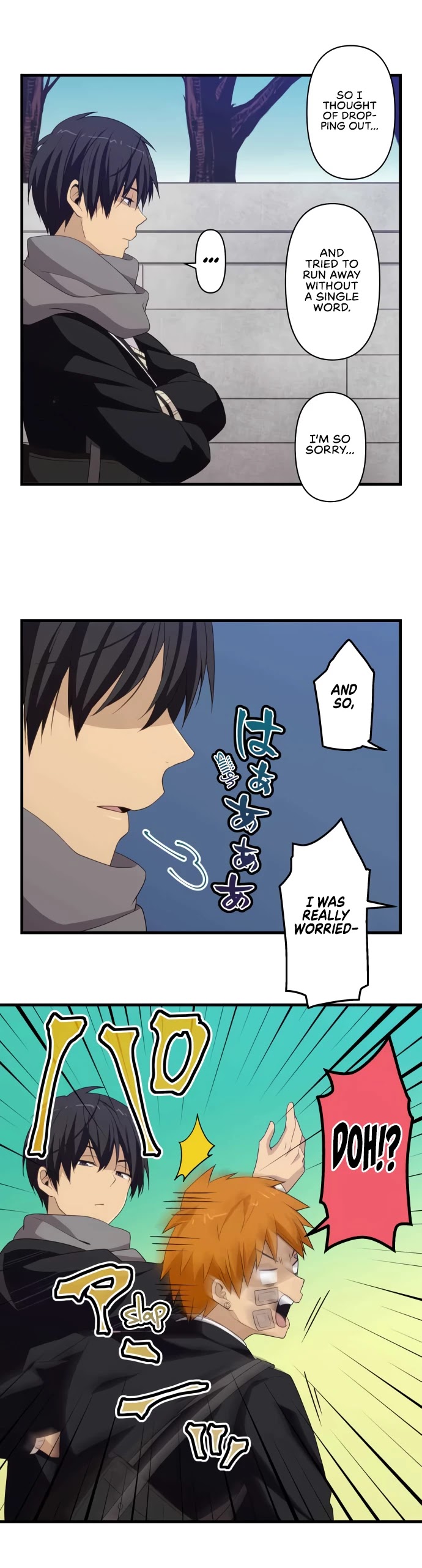 Blue Hearts Chapter 59 page 12 - Chapter 59: At the Usual Place After School