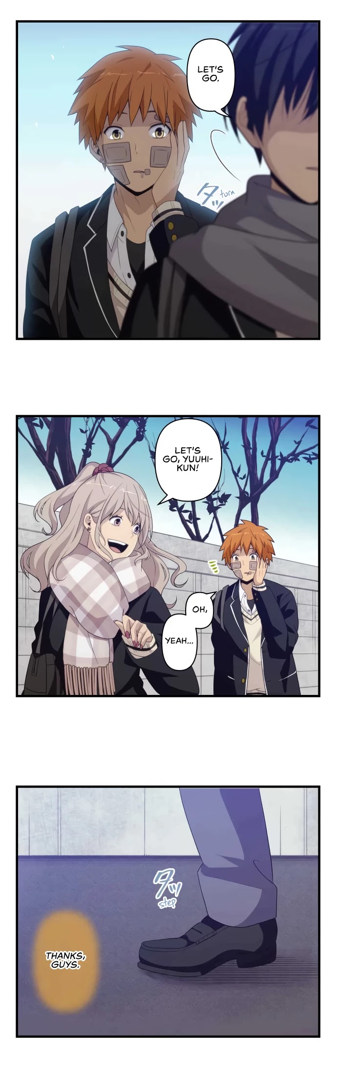 Blue Hearts Chapter 59 page 14 - Chapter 59: At the Usual Place After School
