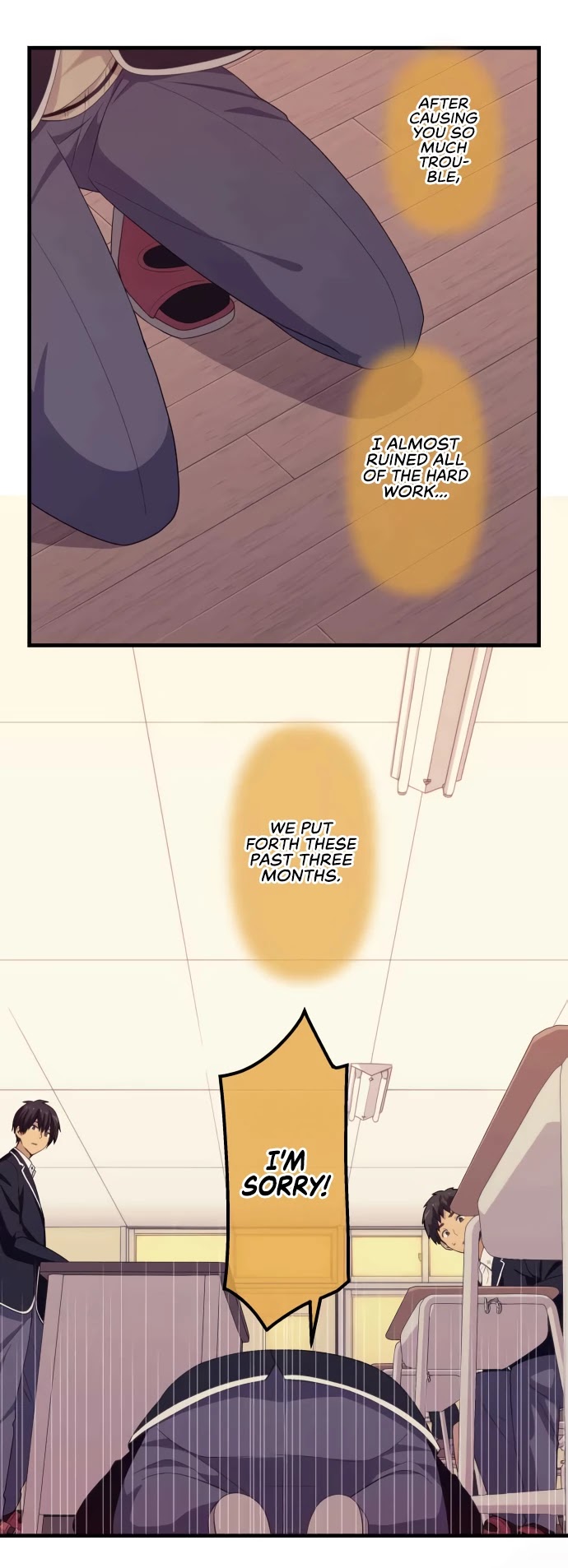 Blue Hearts Chapter 59 page 28 - Chapter 59: At the Usual Place After School