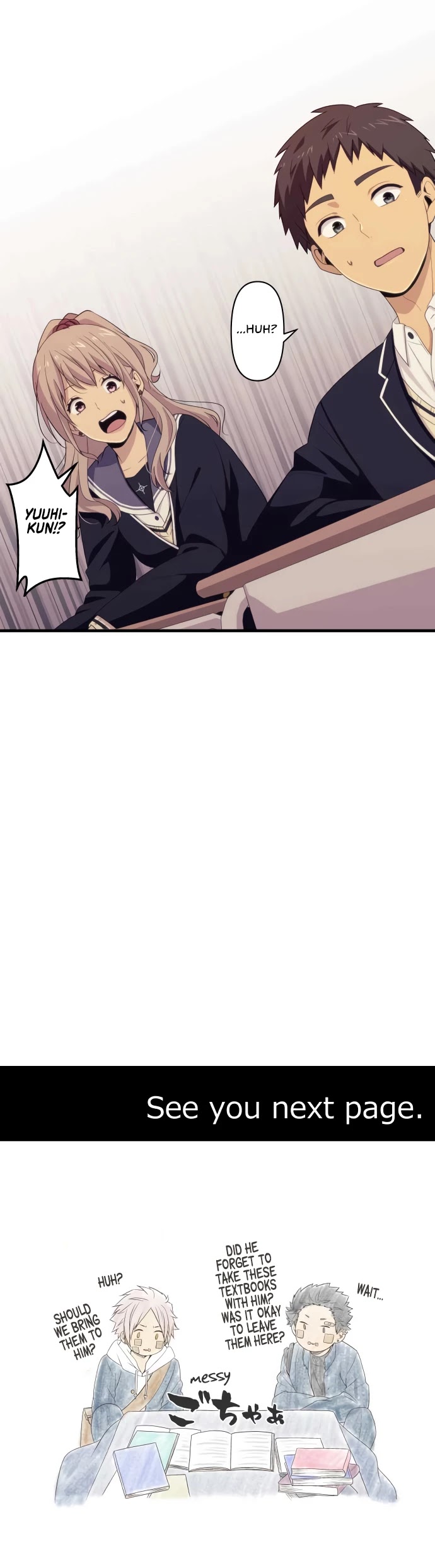 Blue Hearts Chapter 59 page 29 - Chapter 59: At the Usual Place After School