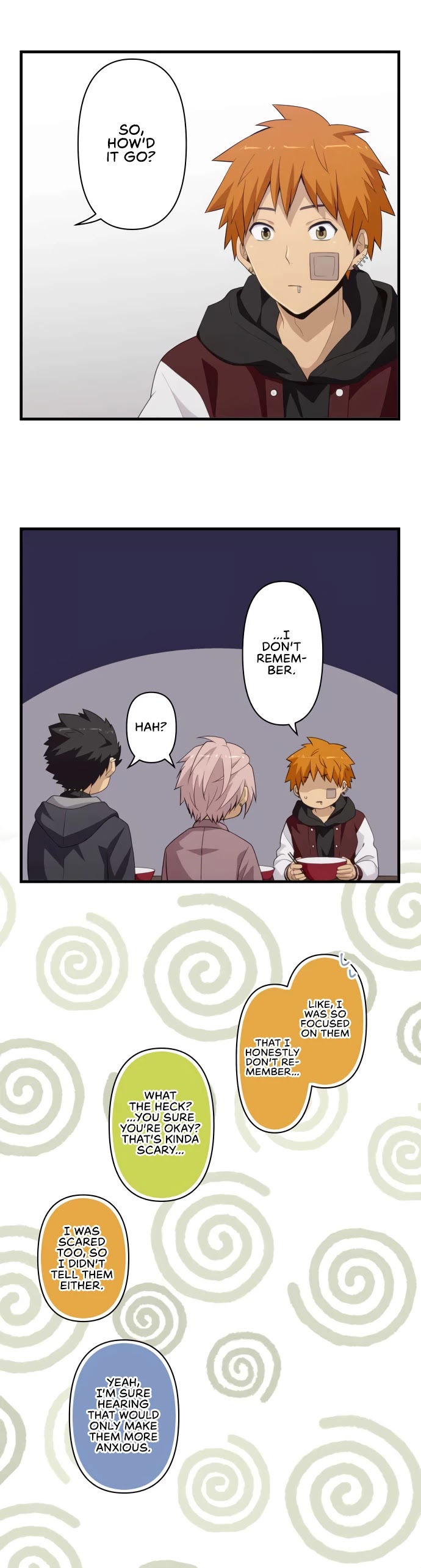 Blue Hearts Chapter 61 page 6 - Chapter 61: The Weekend Before the Results