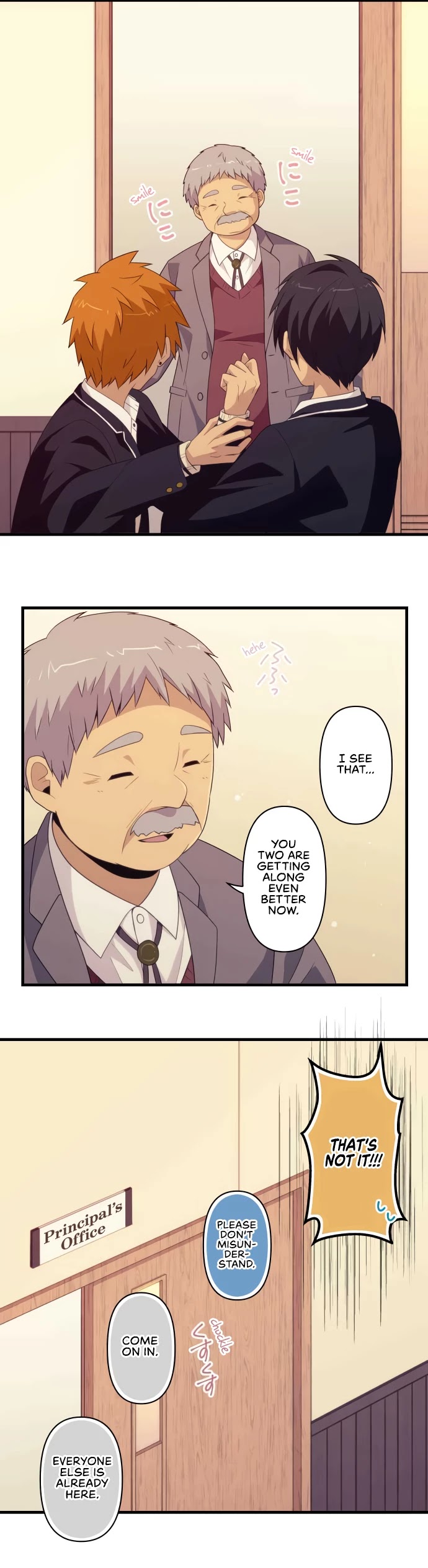 Blue Hearts Chapter 62 page 10 - Chapter 62: Hanging on by a Thread