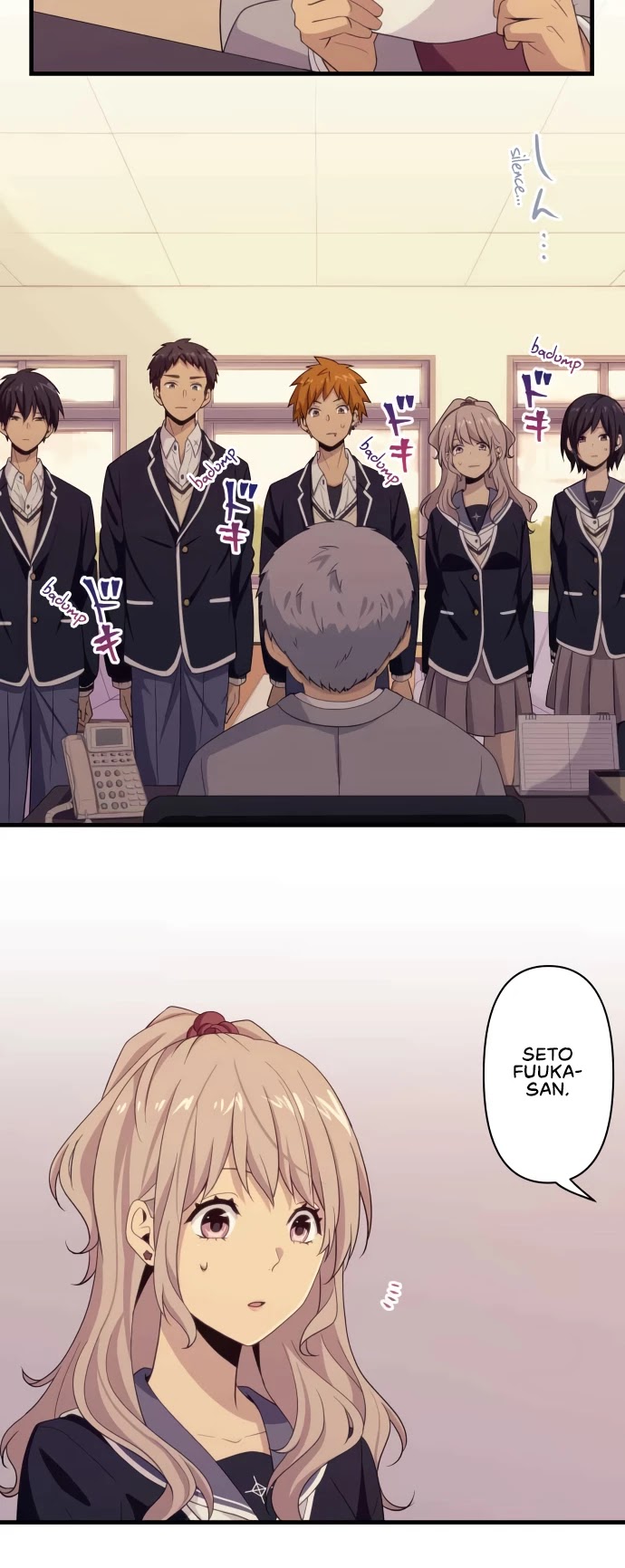 Blue Hearts Chapter 62 page 18 - Chapter 62: Hanging on by a Thread