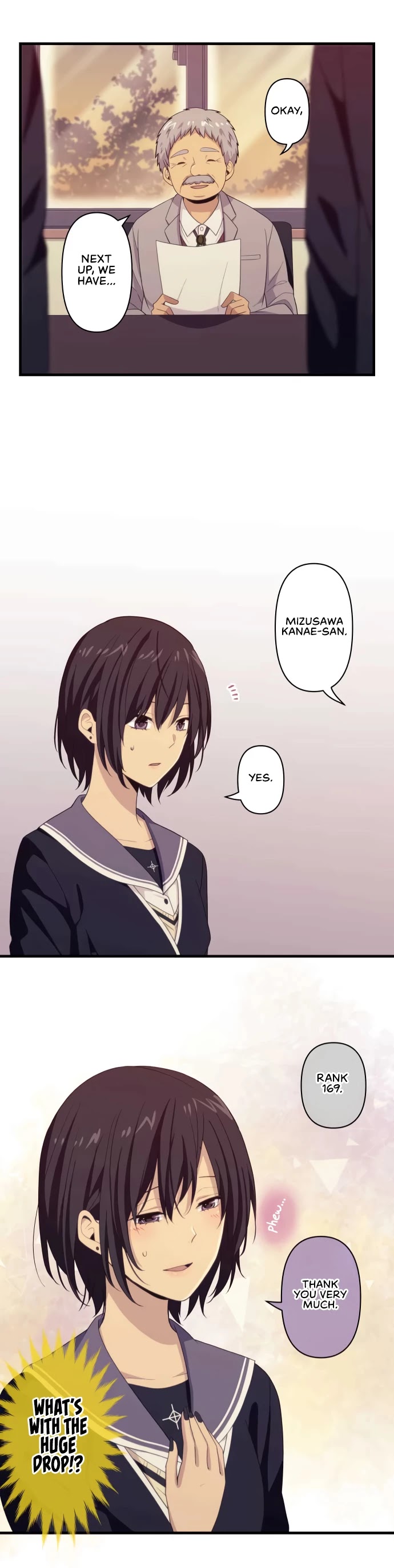 Blue Hearts Chapter 62 page 20 - Chapter 62: Hanging on by a Thread