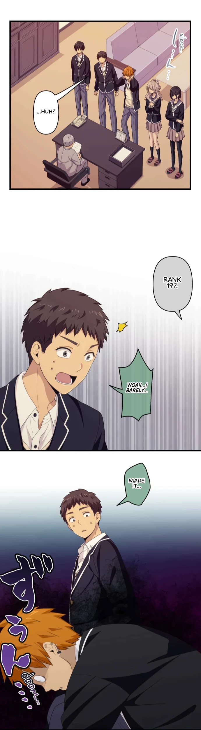 Blue Hearts Chapter 62 page 22 - Chapter 62: Hanging on by a Thread