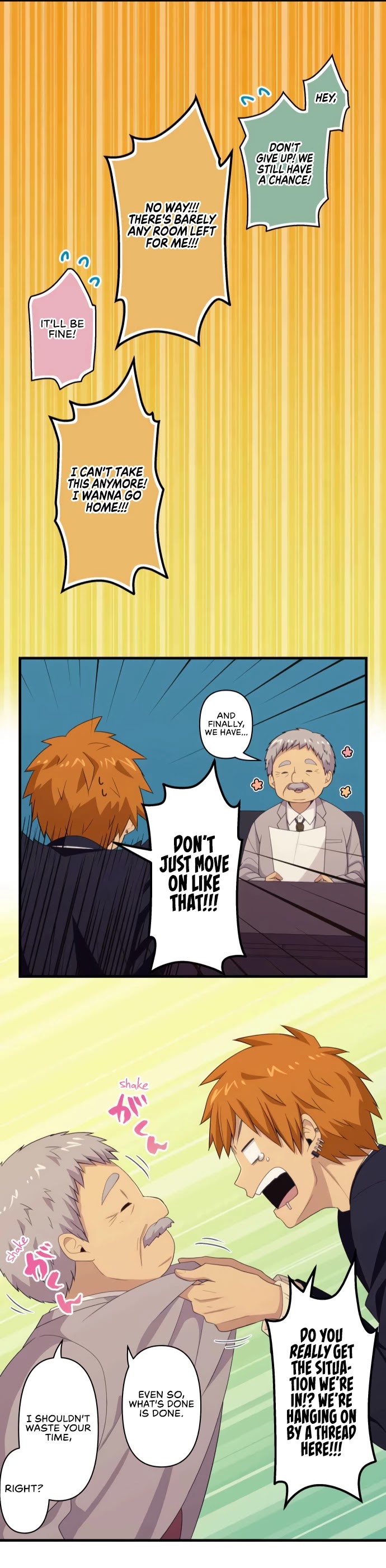 Blue Hearts Chapter 62 page 23 - Chapter 62: Hanging on by a Thread