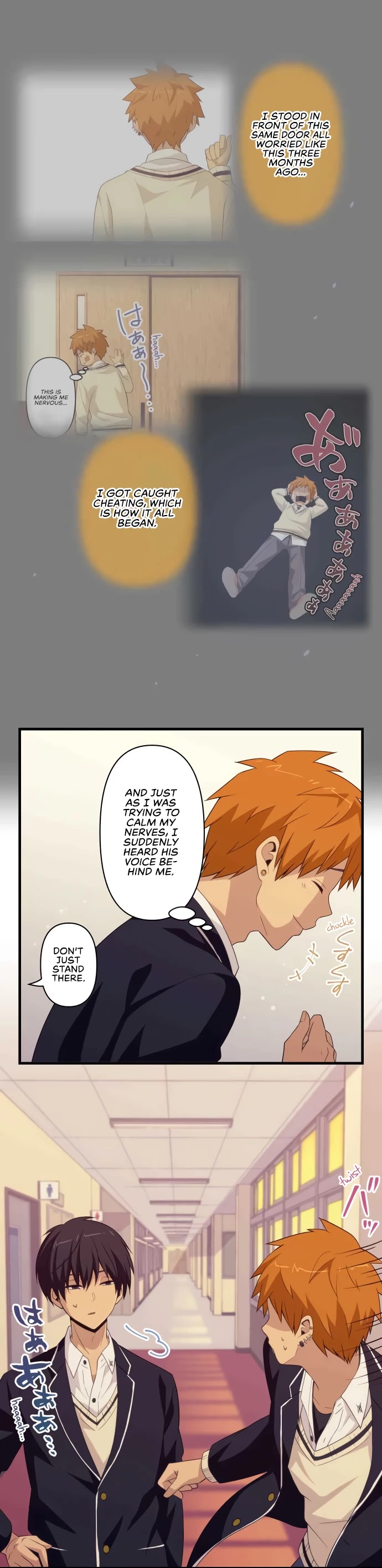 Blue Hearts Chapter 62 page 8 - Chapter 62: Hanging on by a Thread