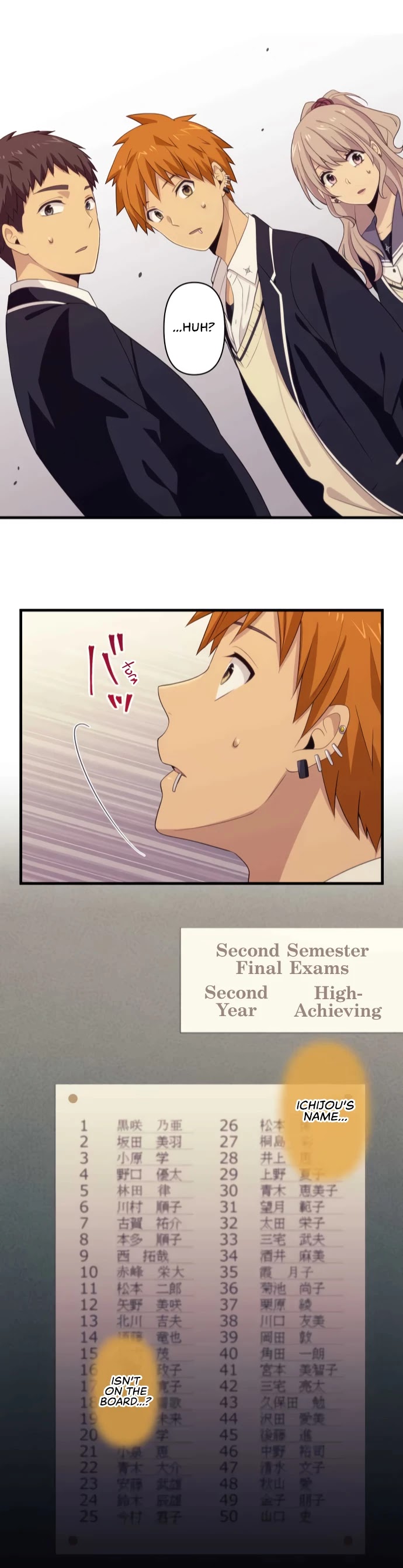 Blue Hearts Chapter 63 page 20 - Chapter 63: (Number 1 + Worst 4) × 3 Months = ?