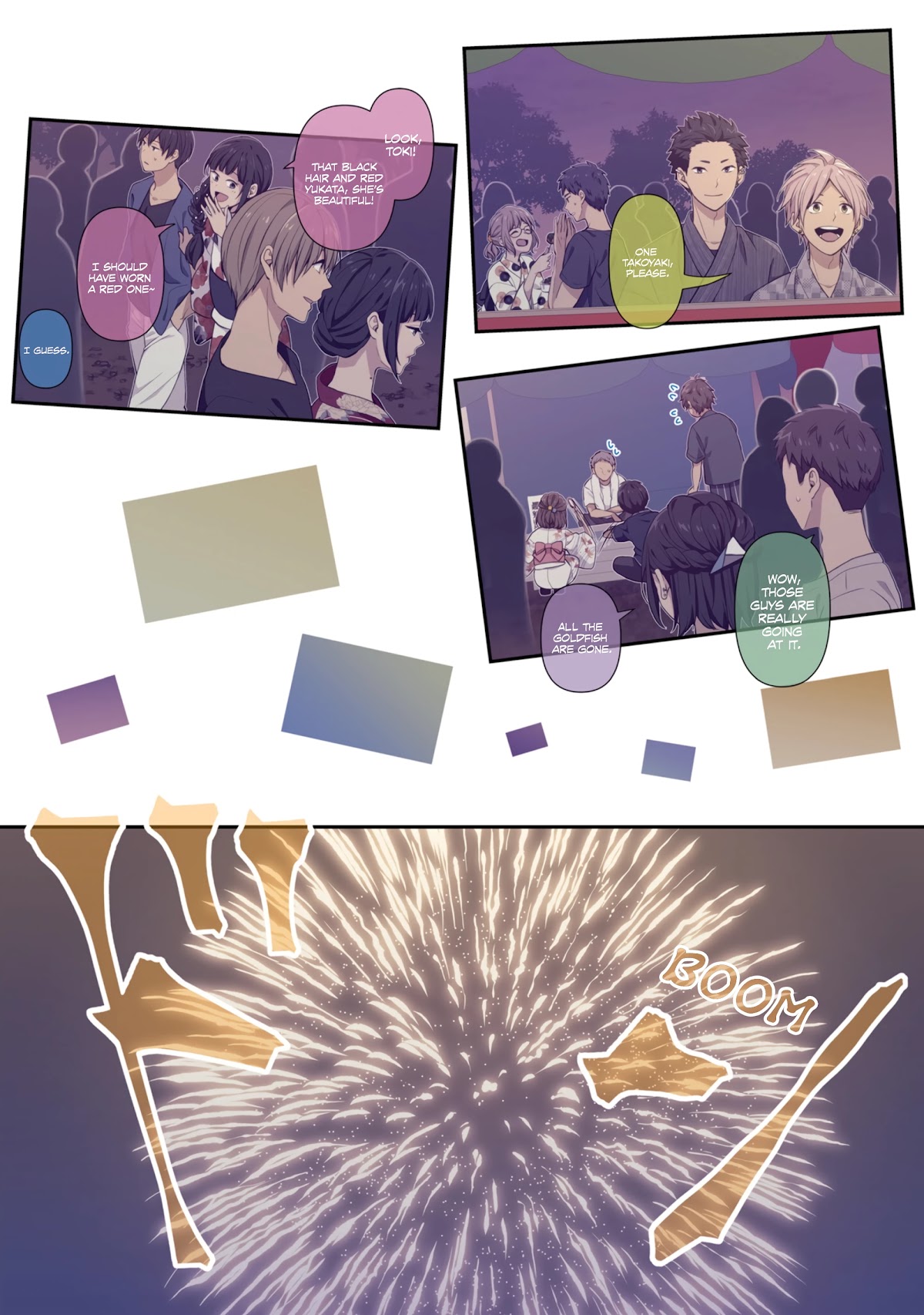 Blue Hearts Chapter 64.5 page 13 - Chapter 64.5: Blossom and Bear Fruit