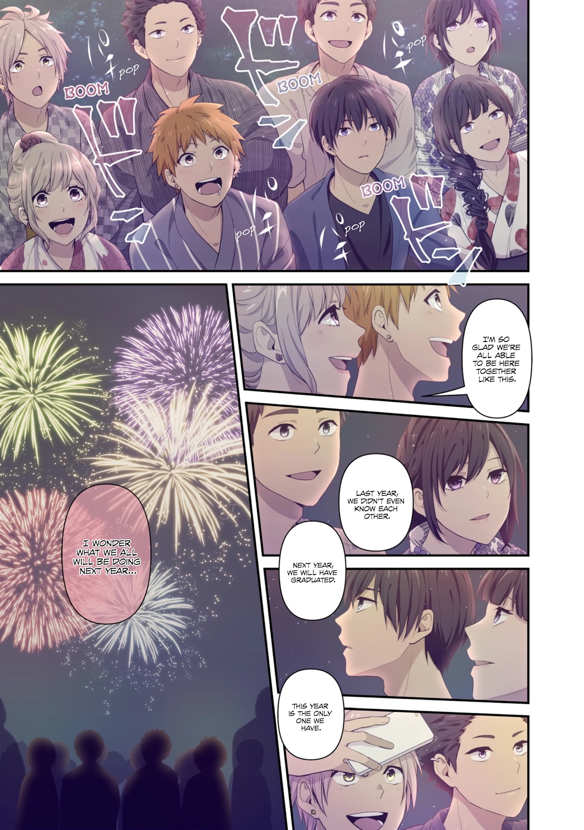 Blue Hearts Chapter 64.5 page 14 - Chapter 64.5: Blossom and Bear Fruit