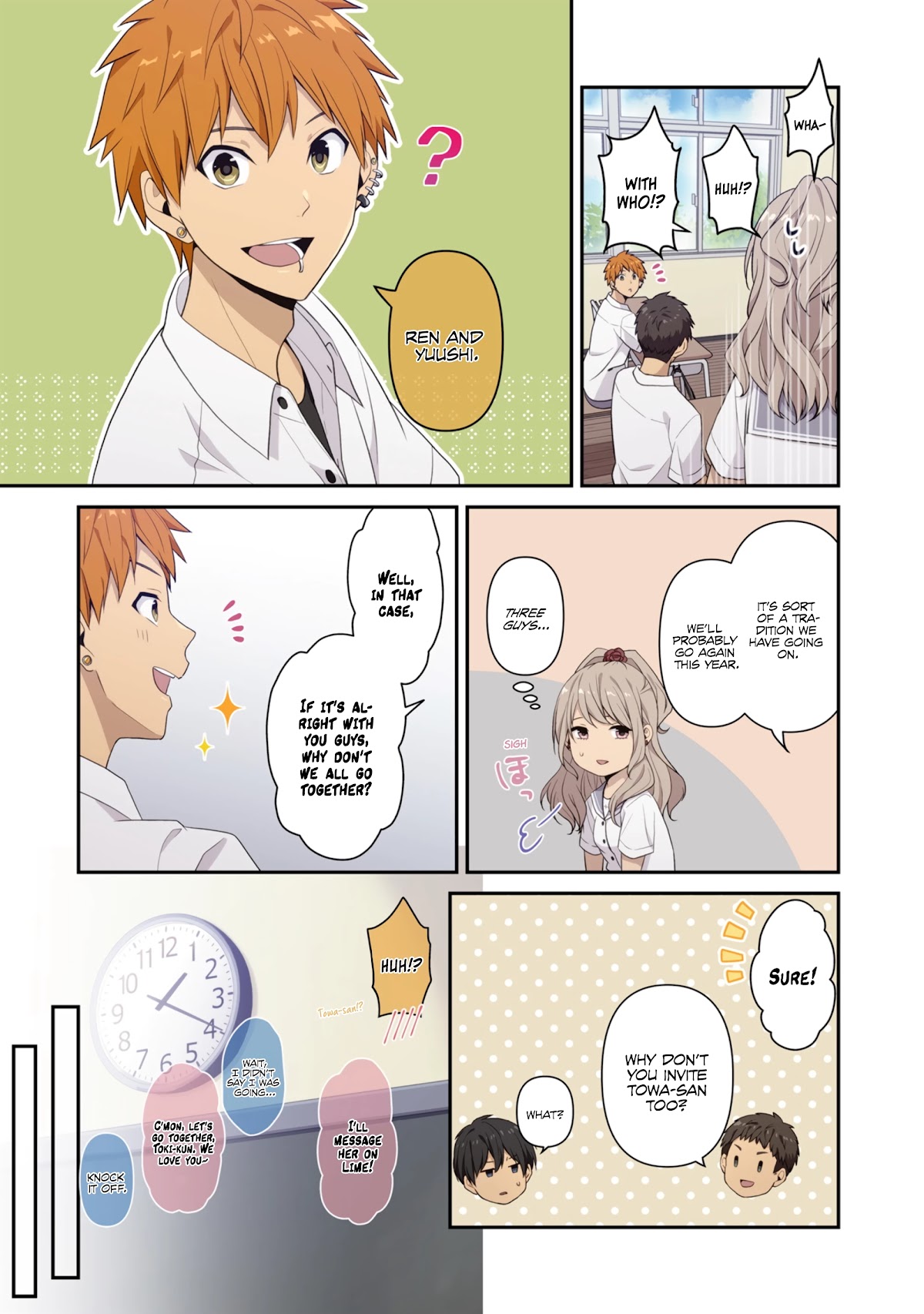 Blue Hearts Chapter 64.5 page 4 - Chapter 64.5: Blossom and Bear Fruit