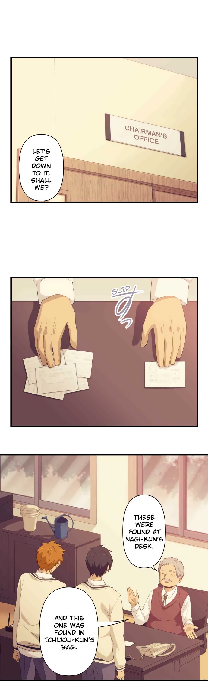 Blue Hearts Chapter 7 page 1 - Chapter 7: For better or worse