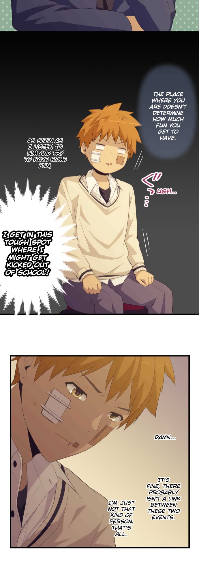 Blue Hearts Chapter 7 page 22 - Chapter 7: For better or worse