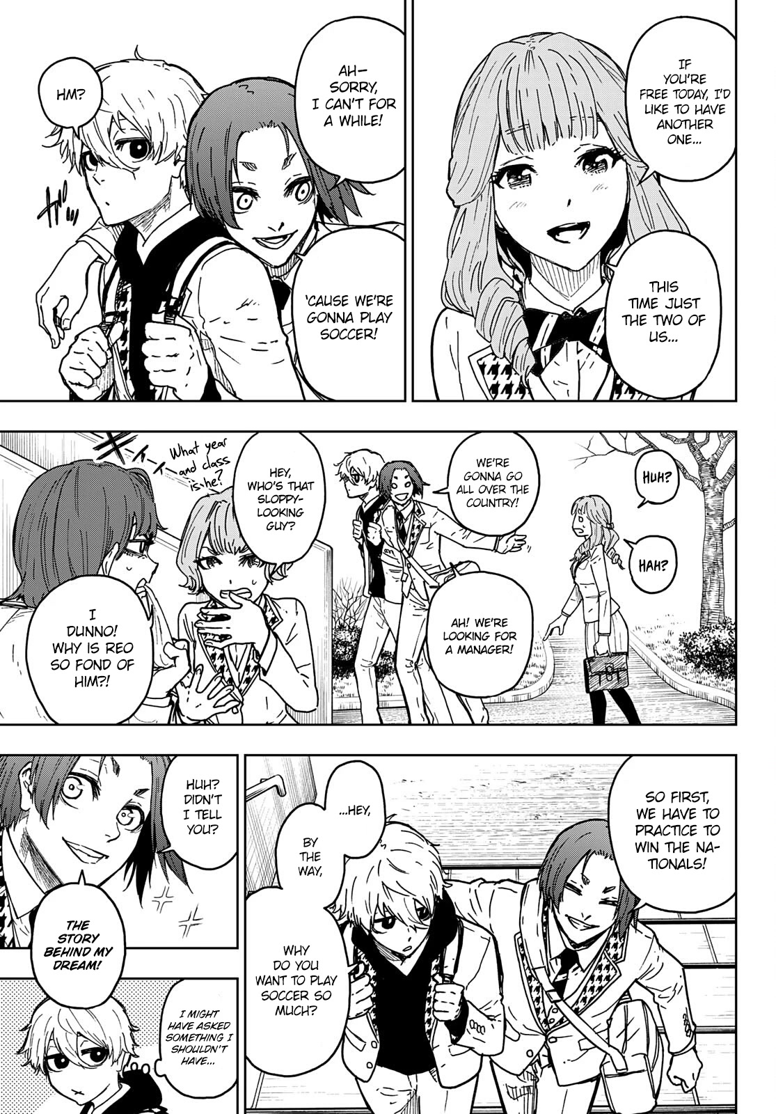 Blue Lock: EPISODE Nagi Chapter 1 page 14 - Chapter 1: A Genius