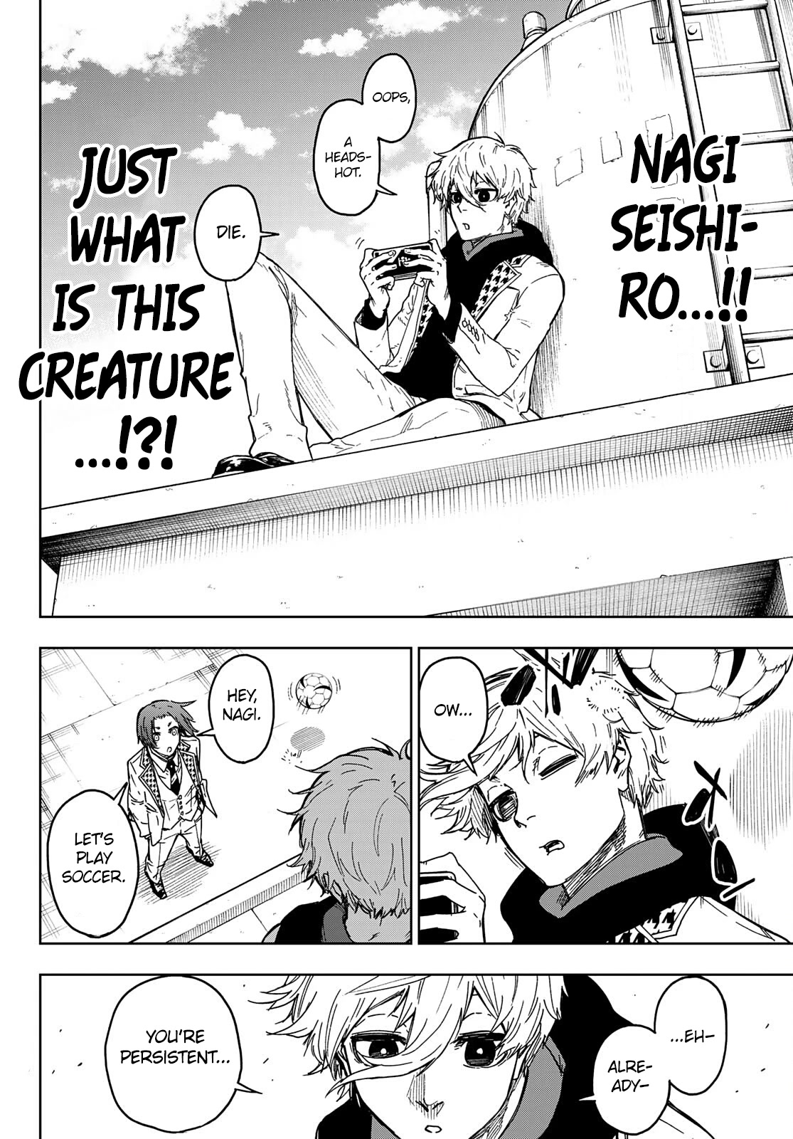 Blue Lock: EPISODE Nagi Chapter 1 page 21 - Chapter 1: A Genius
