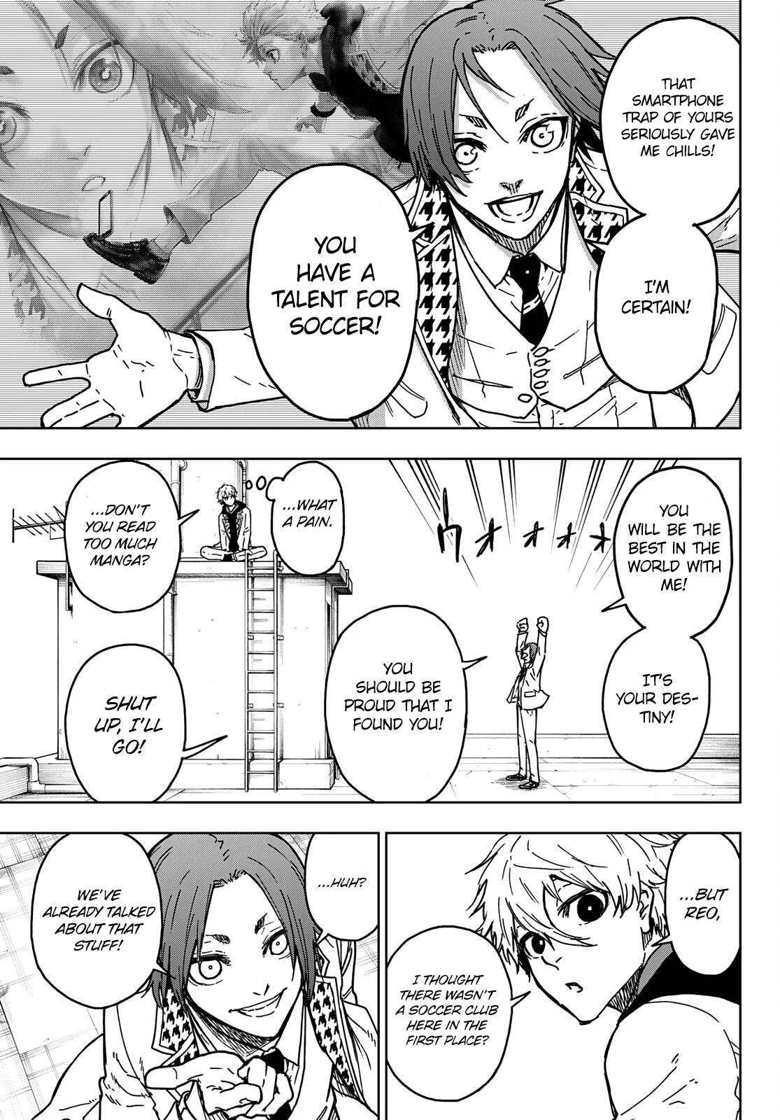 Blue Lock: EPISODE Nagi Chapter 1 page 22 - Chapter 1: A Genius