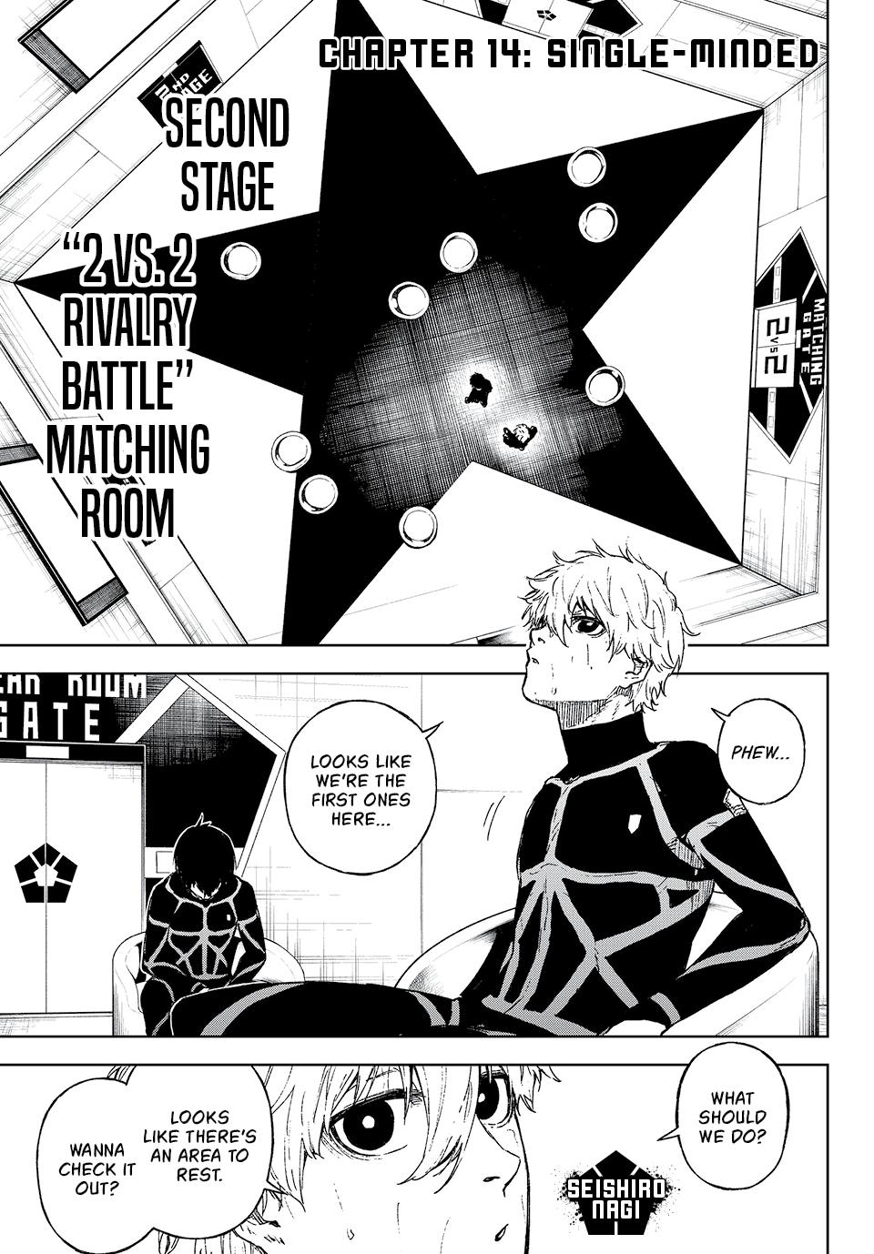 Blue Lock: EPISODE Nagi Chapter 14 page 1 - Chapter 14