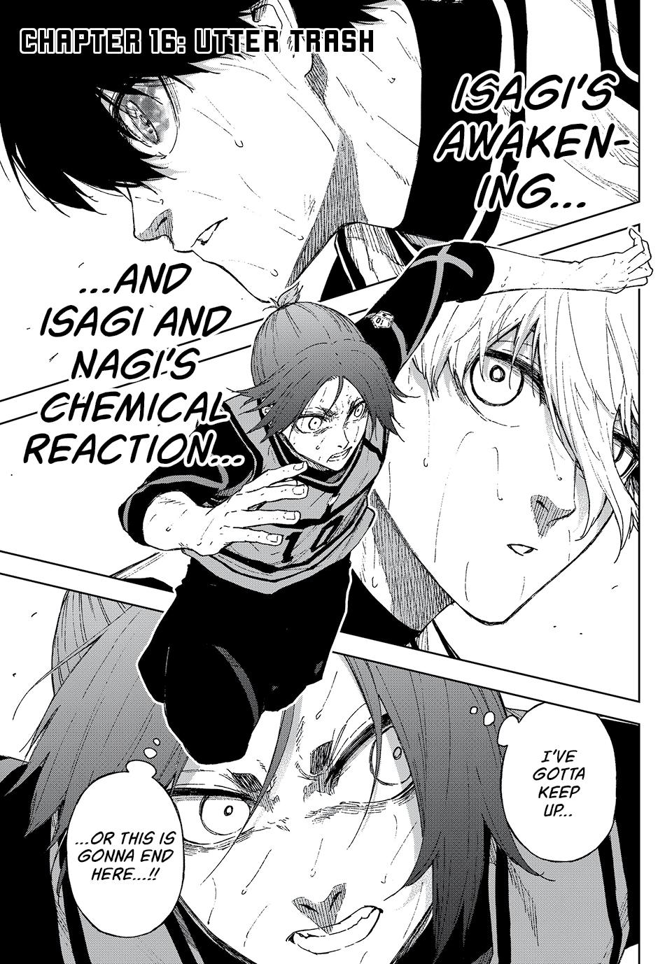 Blue Lock: EPISODE Nagi Chapter 16 page 1 - Chapter 16