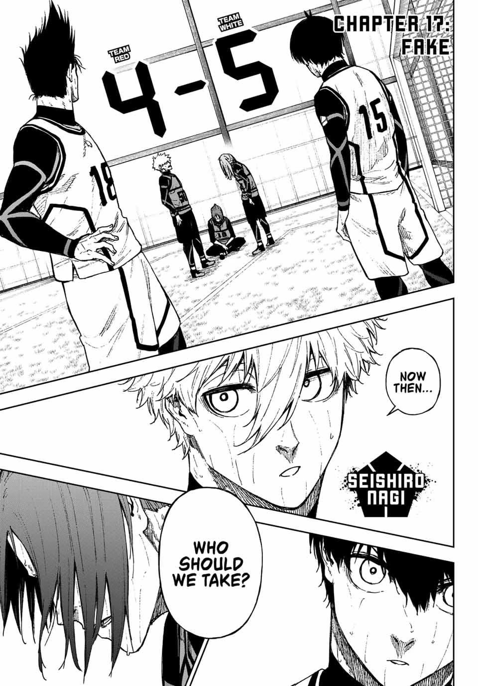 Blue Lock: EPISODE Nagi Chapter 17 page 1 - Chapter 17