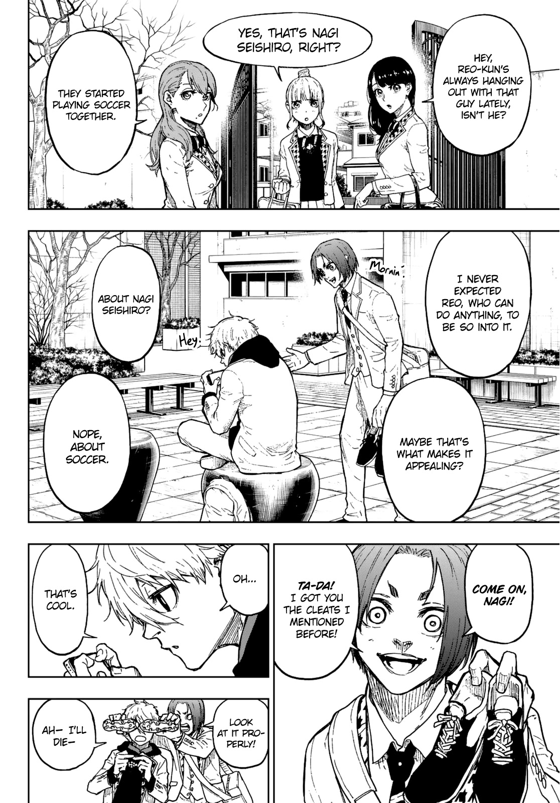Blue Lock: EPISODE Nagi Chapter 2 page 4 - Chapter 2: Promise