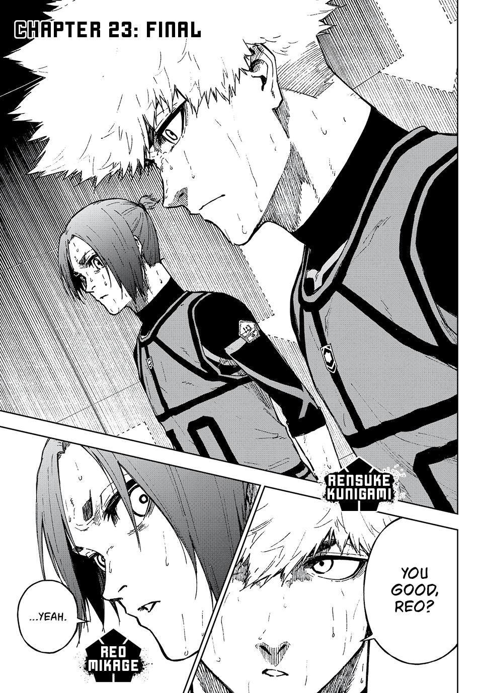 Blue Lock: EPISODE Nagi Chapter 23 page 1 - Chapter 23