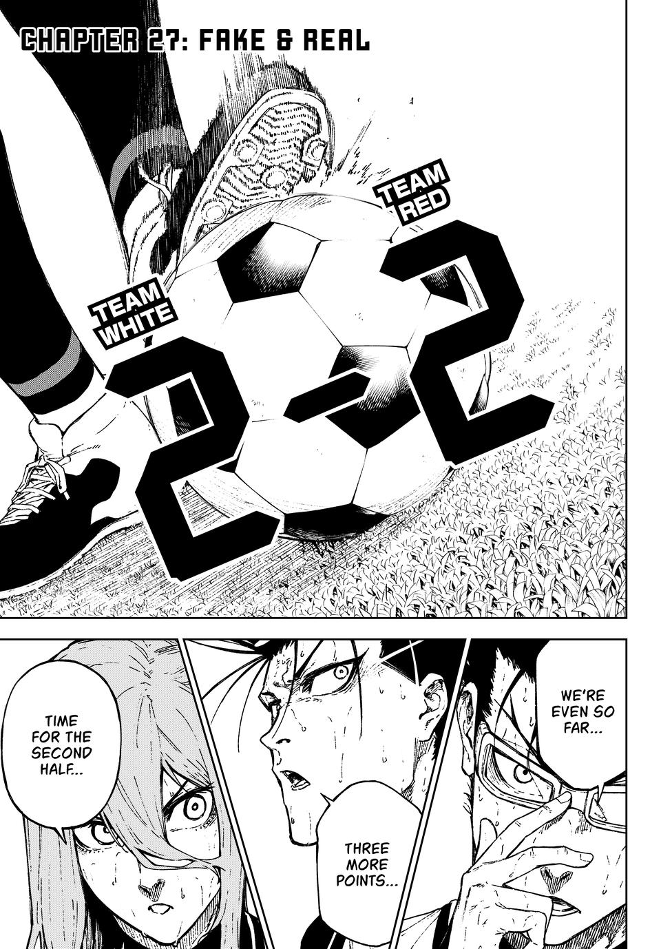 Blue Lock: EPISODE Nagi Chapter 27 page 1 - Chapter 27