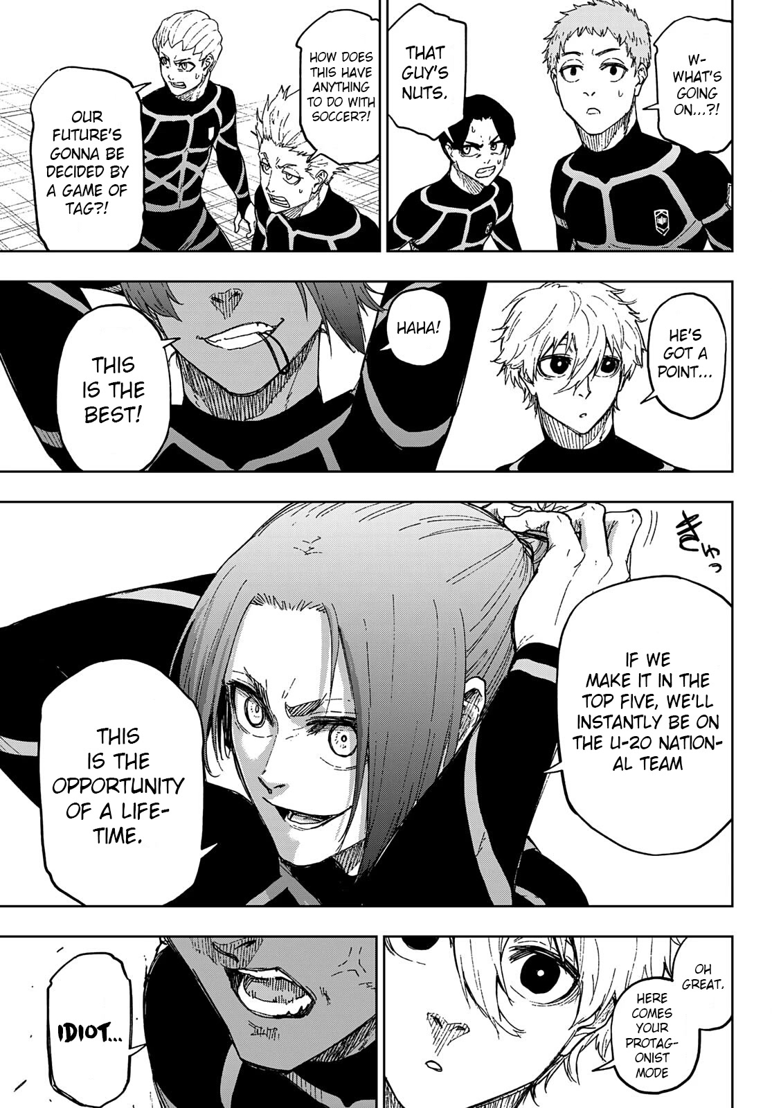 Blue Lock: EPISODE Nagi Chapter 3 page 16 - Chapter 3: Idiot