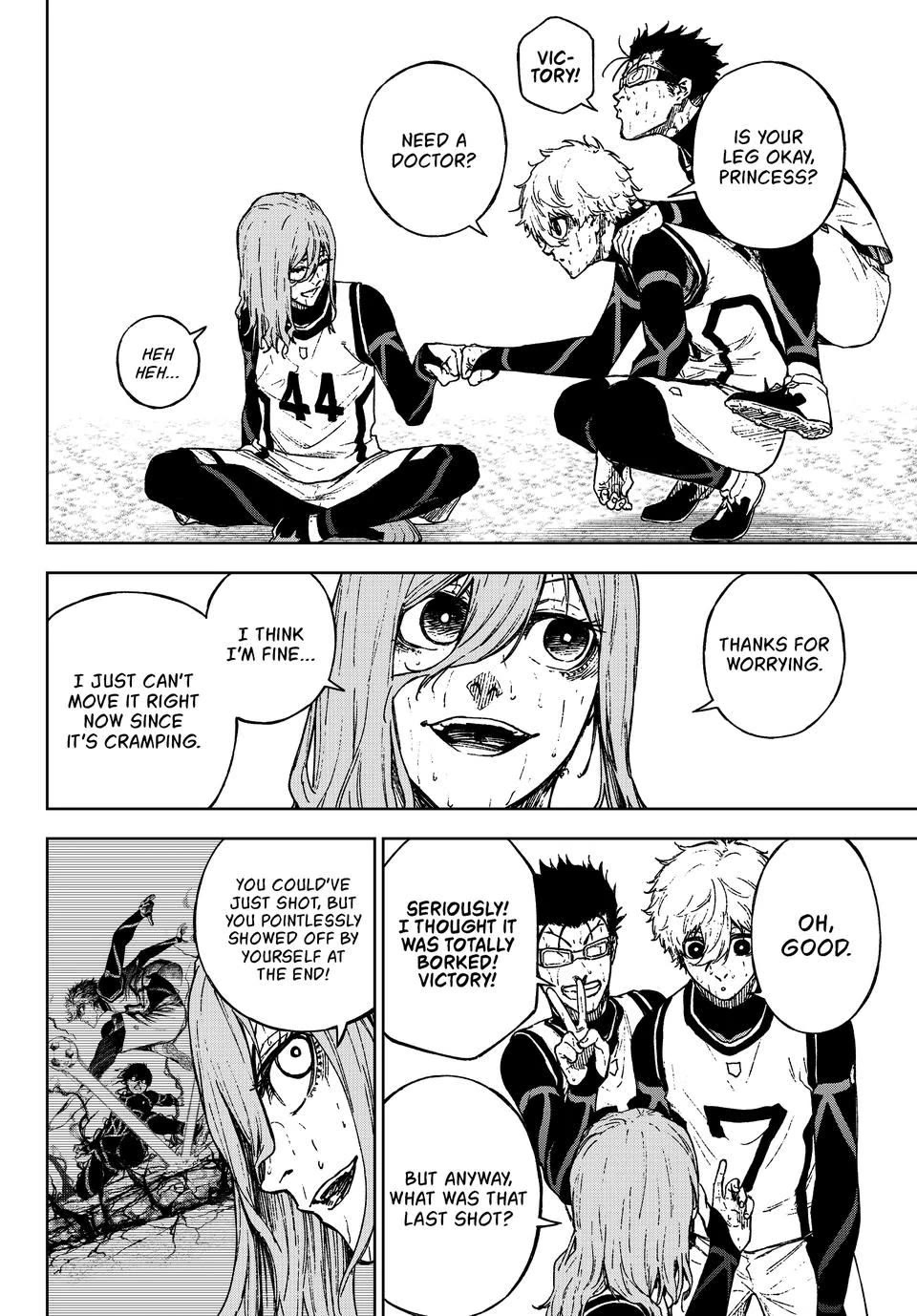 Blue Lock: EPISODE Nagi Chapter 32 page 4 - Chapter 32: To You, Who wil Die Someday