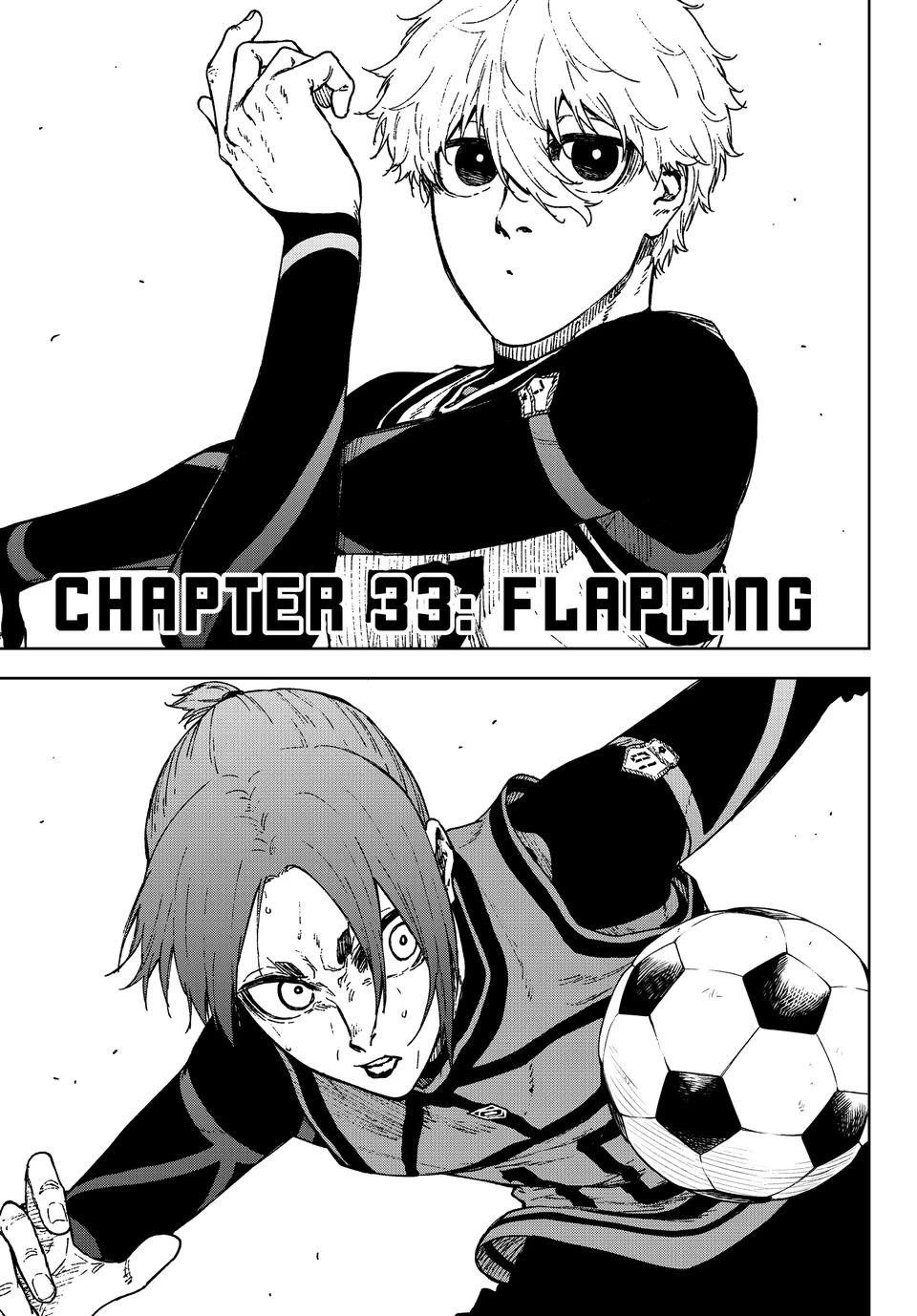 Blue Lock: EPISODE Nagi Chapter 33 page 1 - Chapter 33: Flapping