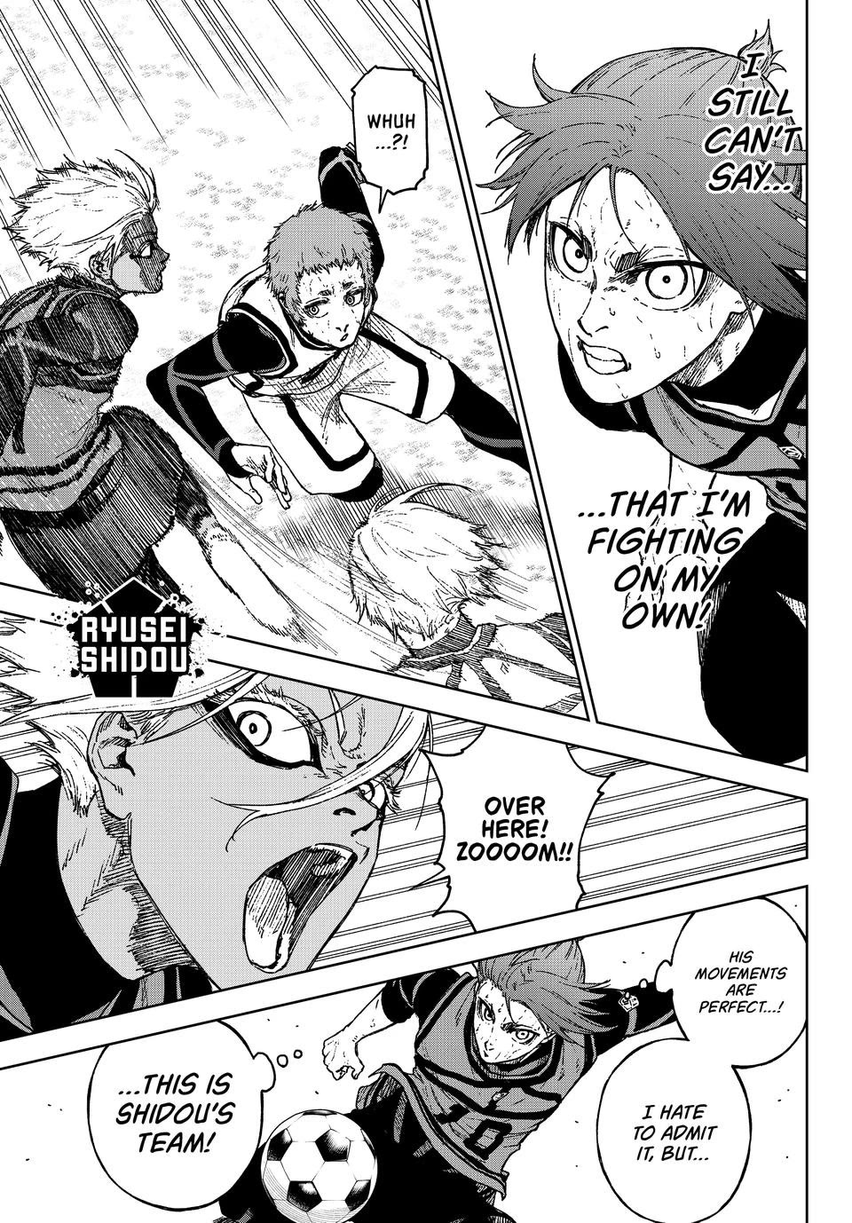 Blue Lock: EPISODE Nagi Chapter 33 page 3 - Chapter 33: Flapping