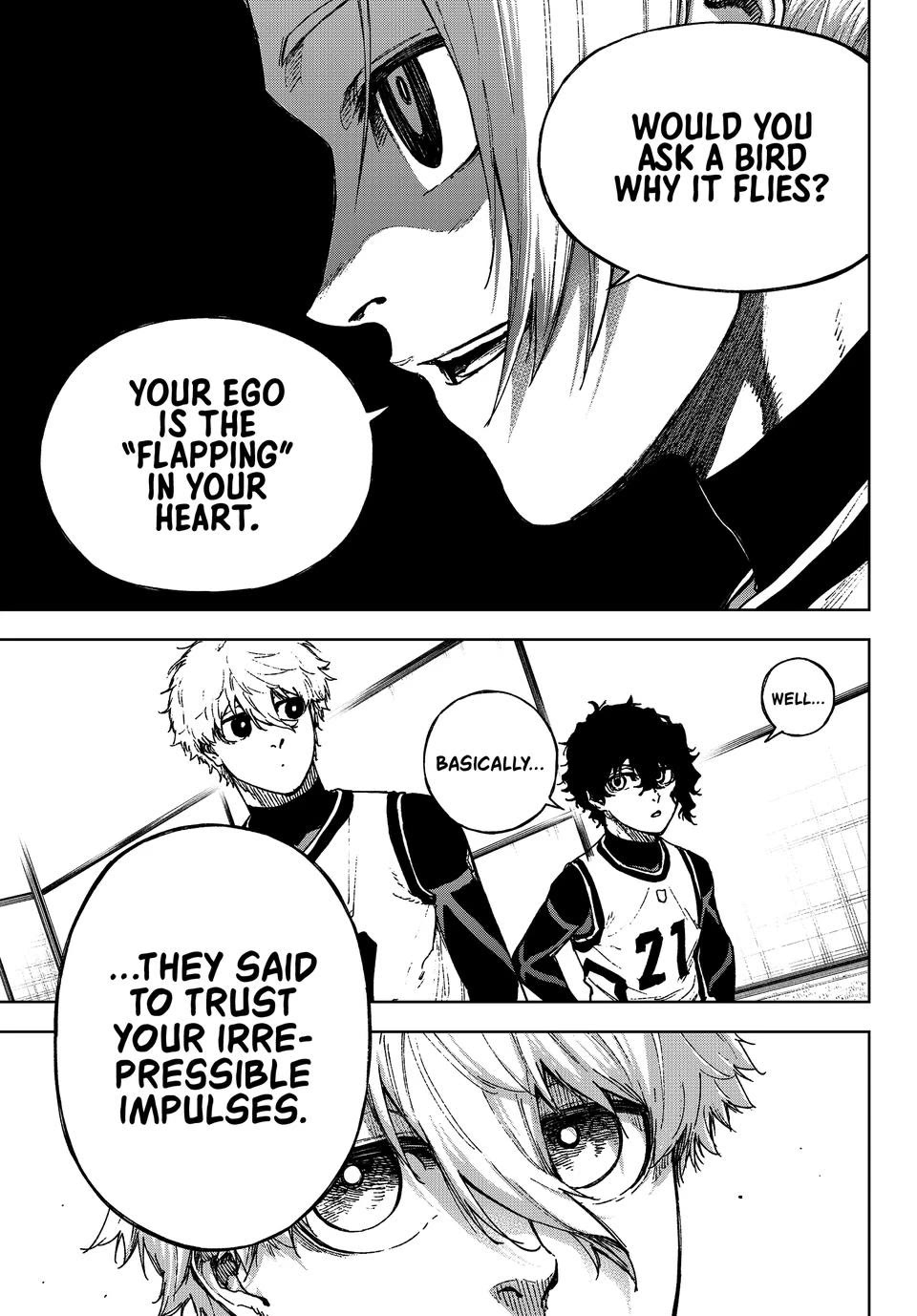 Blue Lock: EPISODE Nagi Chapter 33 page 34 - Chapter 33: Flapping