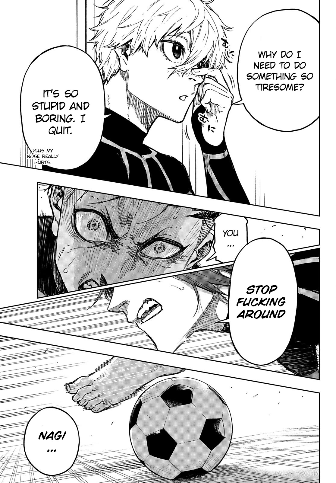 Blue Lock: EPISODE Nagi Chapter 4 page 6 - Chapter 4: The Game