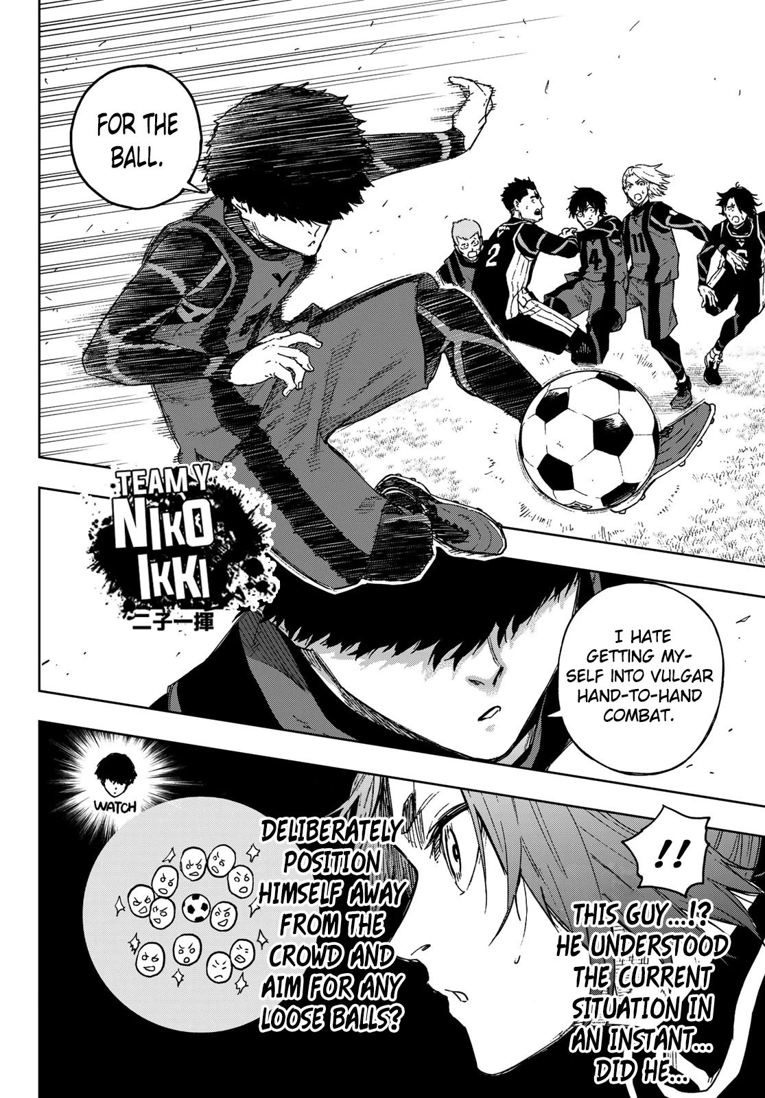 Blue Lock: EPISODE Nagi Chapter 5 page 14 - Chapter 5: VS. TEAM Y